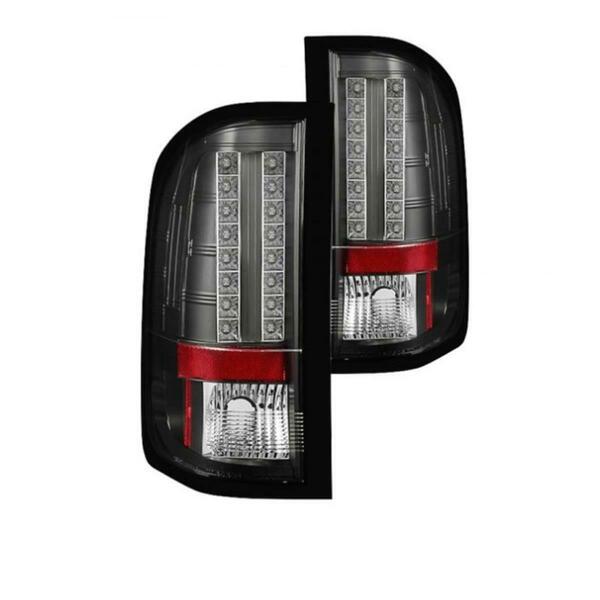 Spyder Chevy Silverado 3500 HD Black Dually LED Tail Light 5001771
